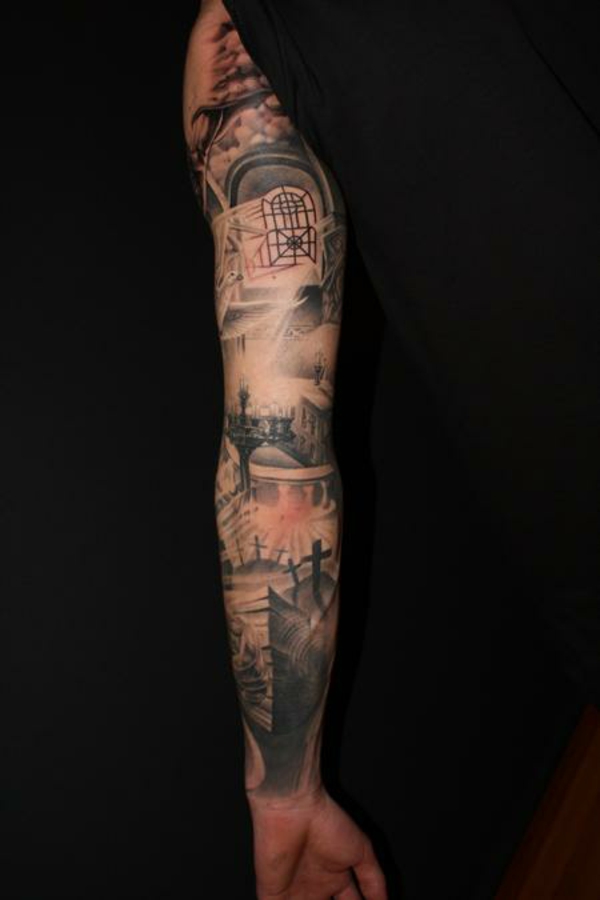 tatovering motiver upper arm fredsværft