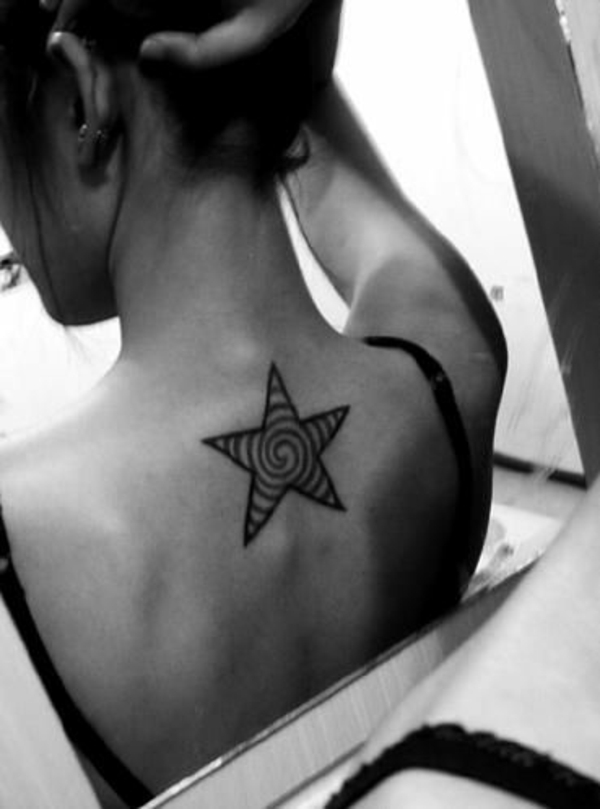 tetování tetování na zadní straně