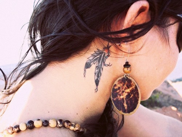 τατουάζ ιδέες τατουάζ πίσω από το αυτί