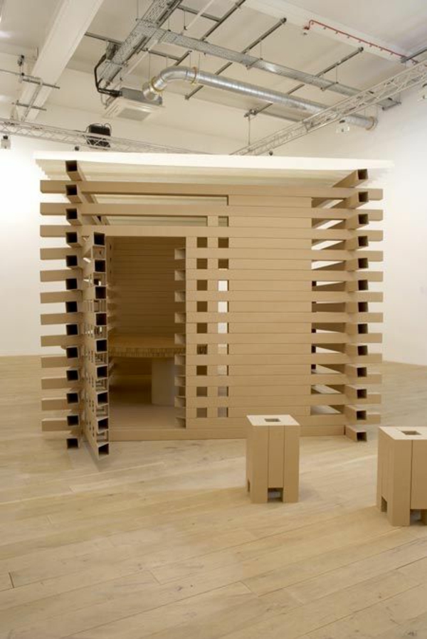teahouse shigeru ban architecture modern carton