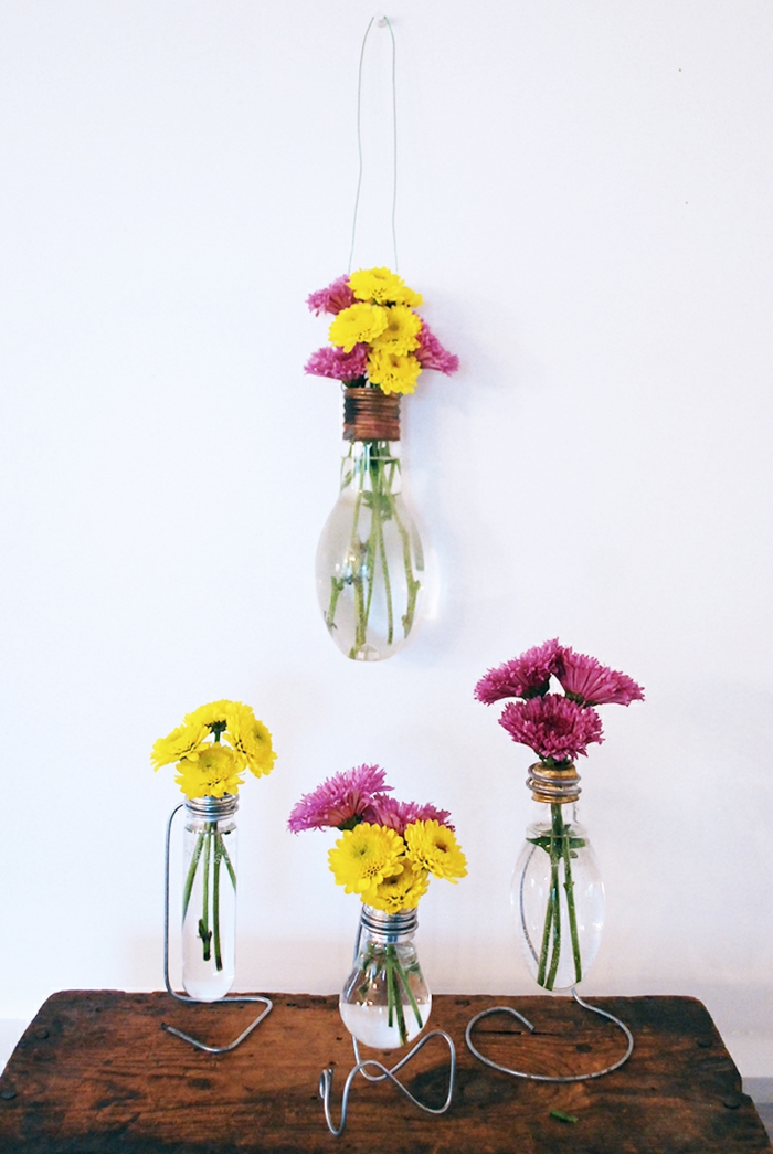 décoration de table vases bricolage idées de décoration créative