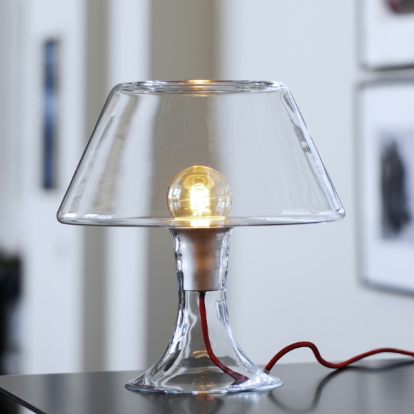 лампи настолни лампи дизайнерски стъклопакет стъклена лампа елегантна