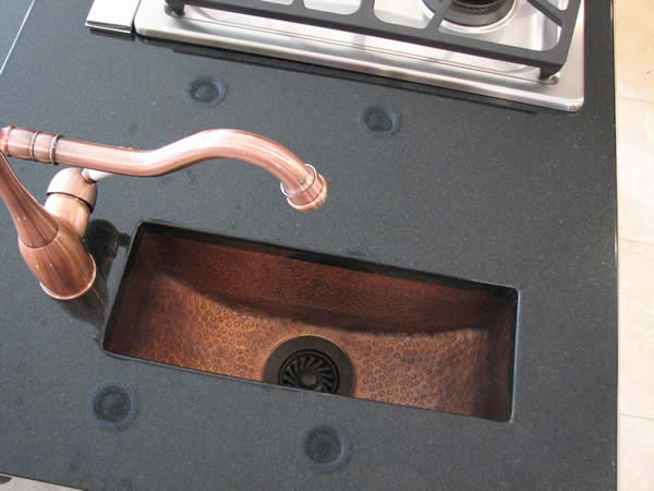 great rinse designs ancient copper sink salmon colored faucet