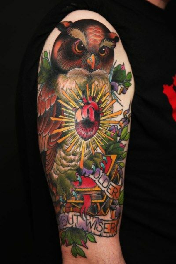 τατουάζ ιδέες για άνδρες χρωματιστό τατουάζ underarm