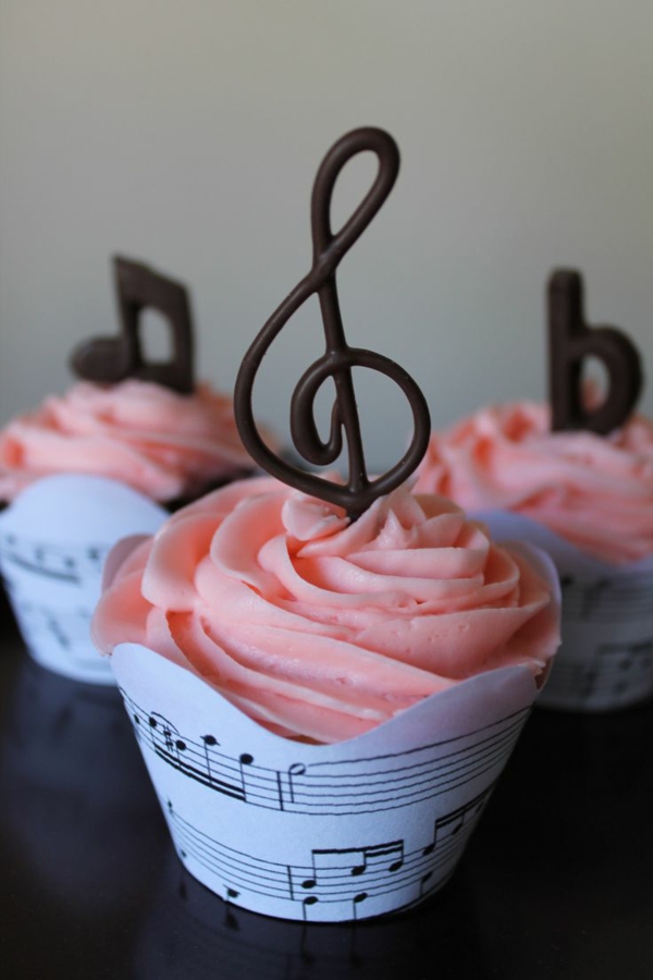 schattige taarten bruiloft verjaardag muziek schattig roze