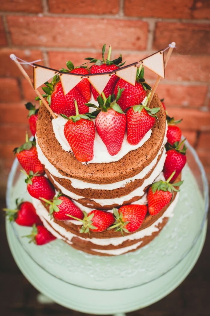 tarte décoration fraises desserts préparation idées