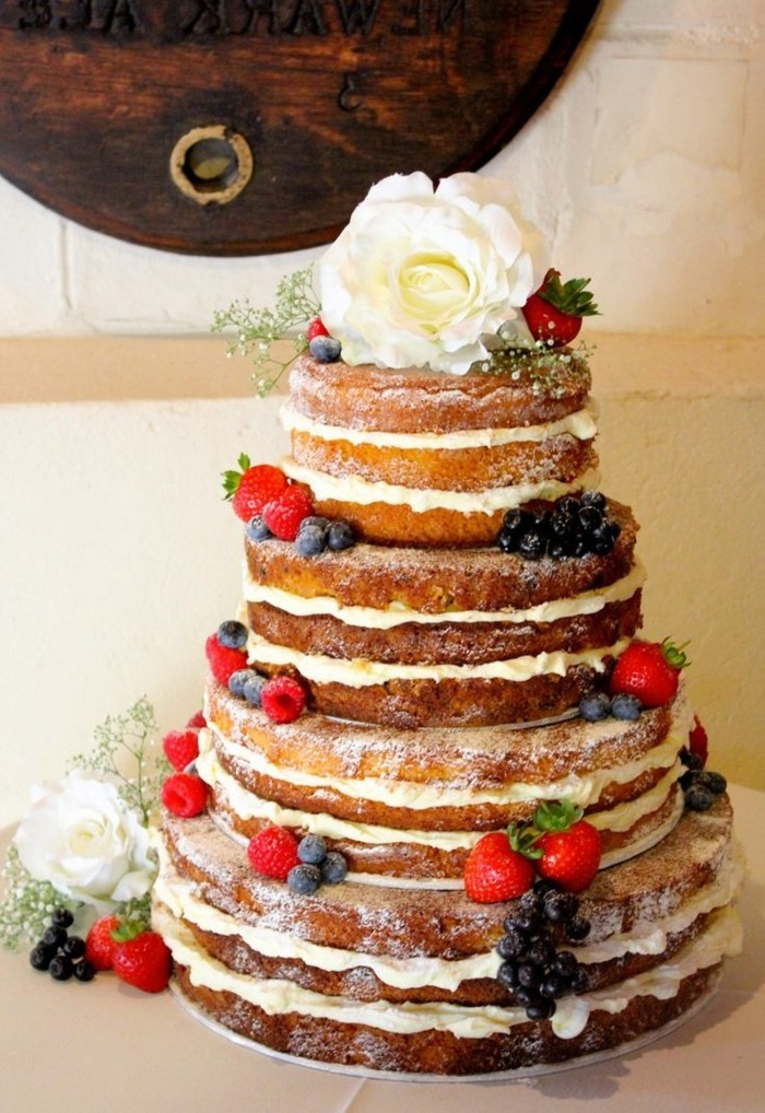 tarte décoration gâteau de mariage décoration fraises