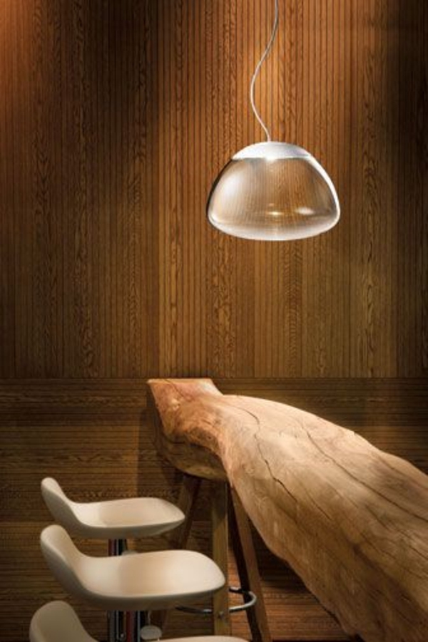 driftwood riippuva lamppu pöytä sohvapöytä rakentaa bartisch