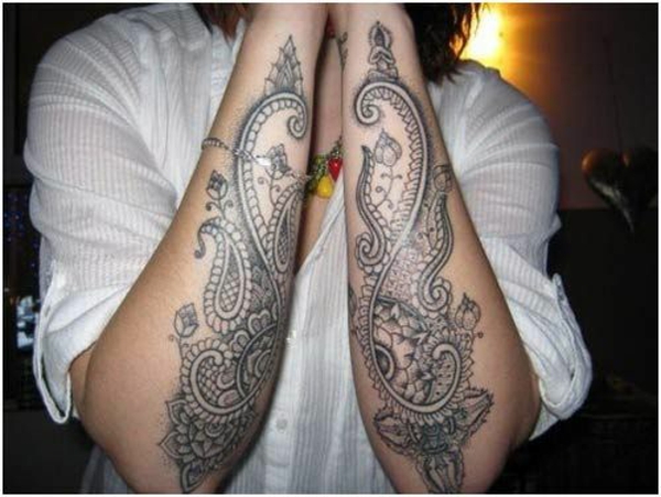 underarme tatovering kvinde billeder hav inspiration