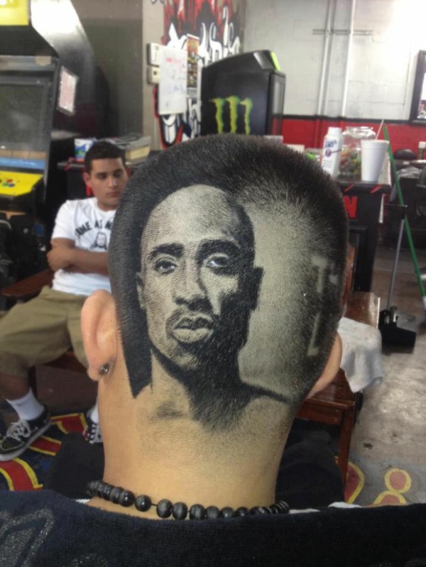 tupac κούρεμα hairstyle άνθρωπος κεφάλι