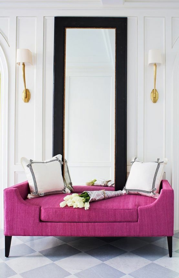møbler skeselong sofa moderne lilla