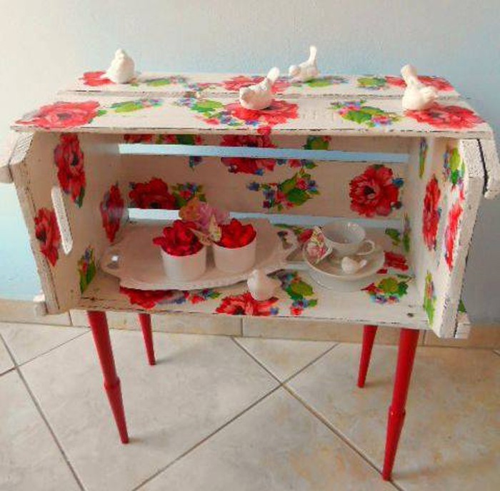upcycling ideas furniture made of wine boxes deco ideas home ideas6
