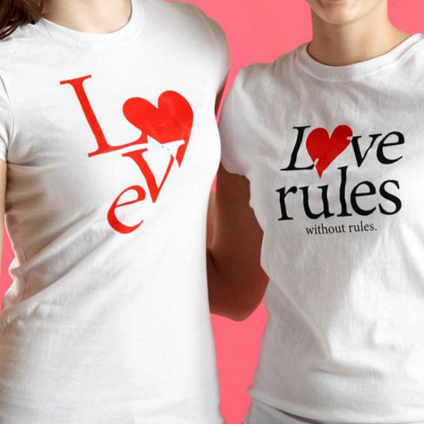 Regalo de idea de camisetas de San Valentín