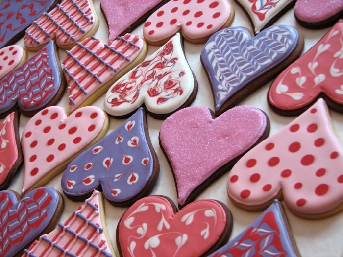 валентинки идеи ден десерти бисквити