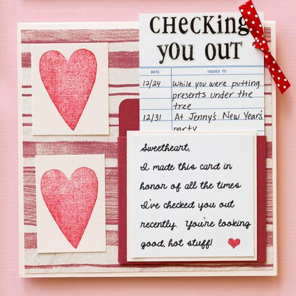 valentines day idea card forslag