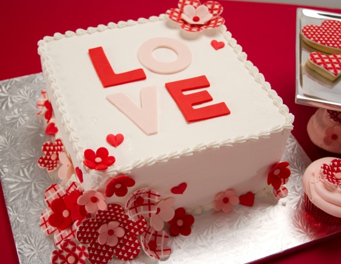 Валентин торта пай квадрат