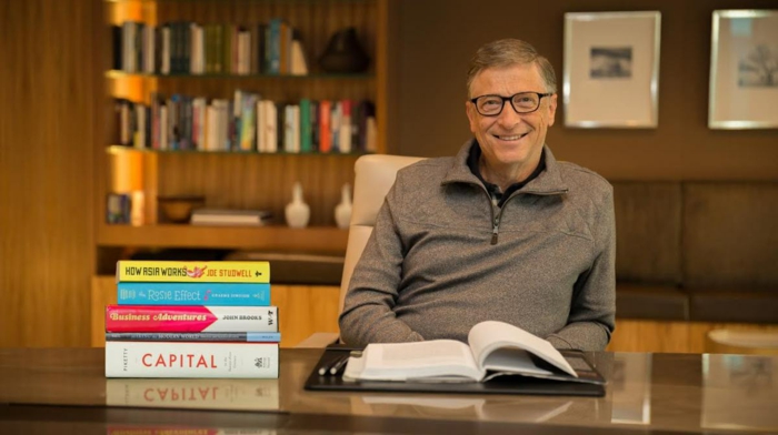 heldige Bill Gates bog præmiere live