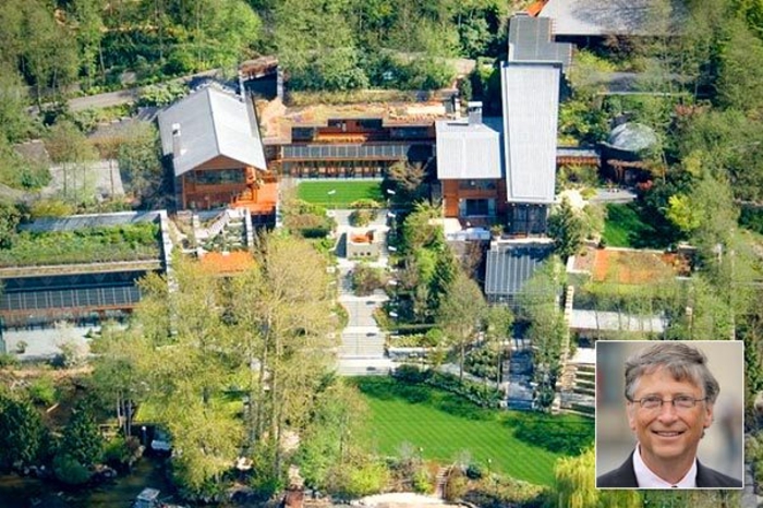 bunurile lui Bill Gates casa medina washington usa