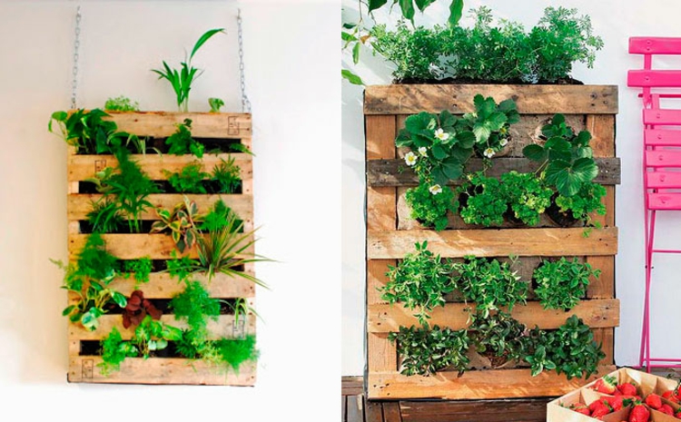 垂直花园本身使教程垂直绿化DIY的想法
