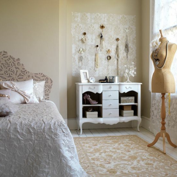 vintage soveværelse kvindelige elegante tæppe