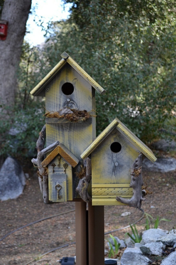 fugl hus bygge træ miljøvenlige DIY