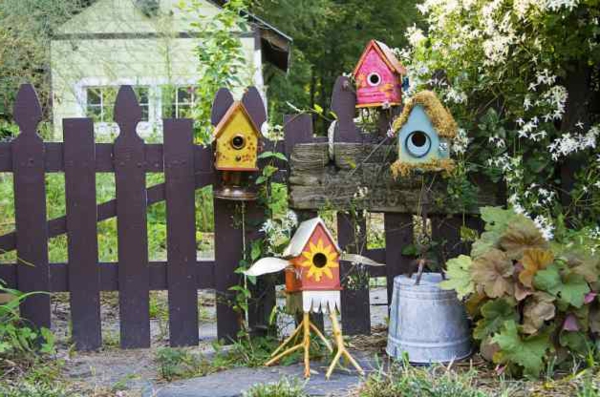 bird house build wood environmentally friendly garden fence