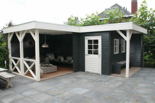 Porch DIY Ideer Porch Byg American Timber Houses Decking Betonbelægning