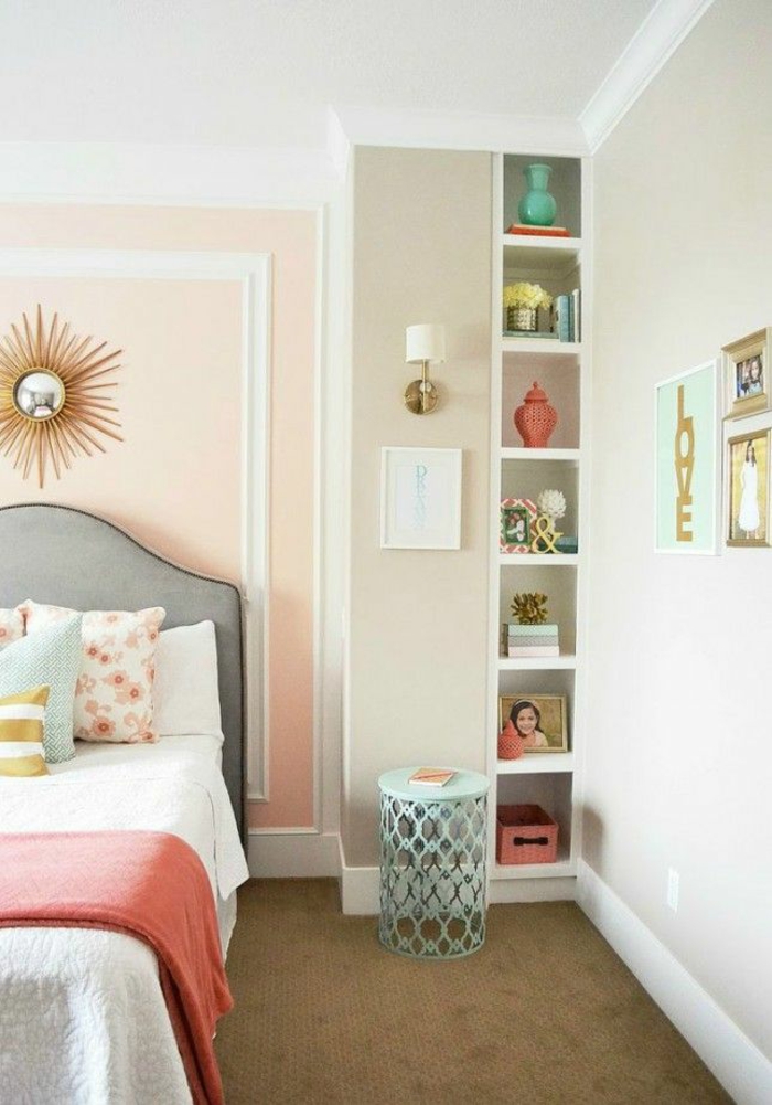 стени цветове 2016 тенденции цветове детска стая пастелни цветове цветова комбинация спалня стена декорация стена декорация