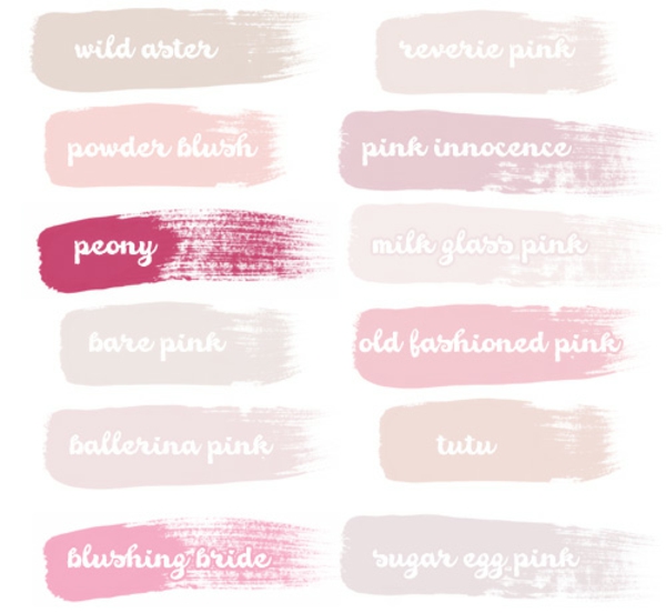 идеи за боядисване на стени в розови розови стени