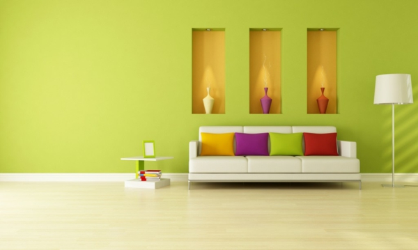muurkleuren woonkamer lichtgroene muur design ideeën ideeën voor ideeën
