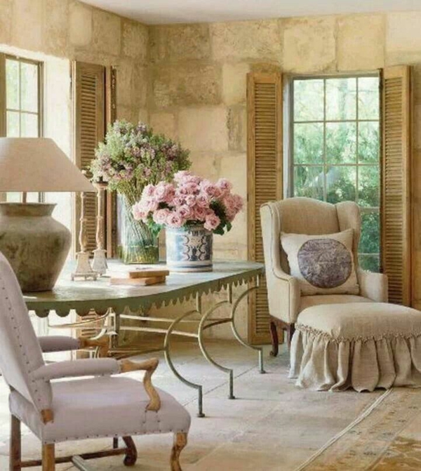 wall design living room stone imitation table armchair
