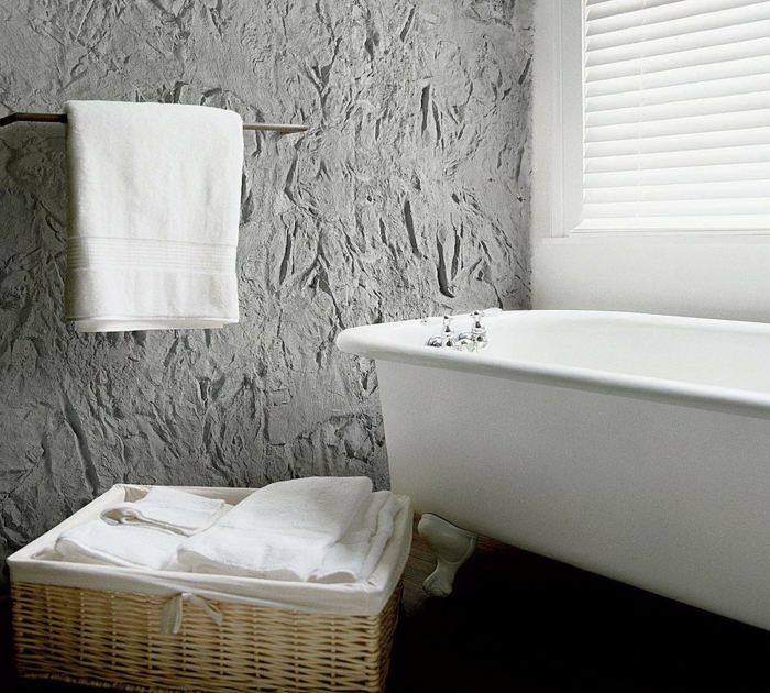墙板石材外观浴室设计浴缸