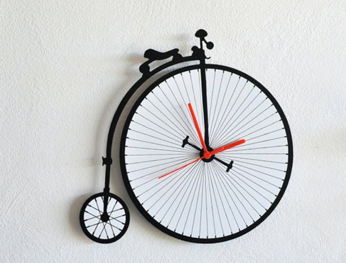 רעיונות שעון קיר רטרו אופניים