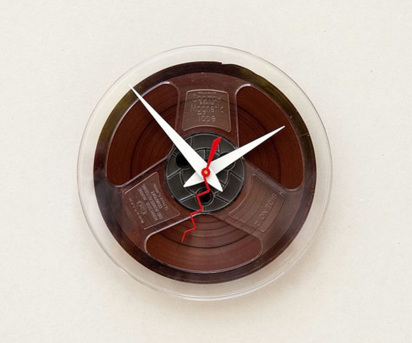 стена часовник дизайн ретро лента