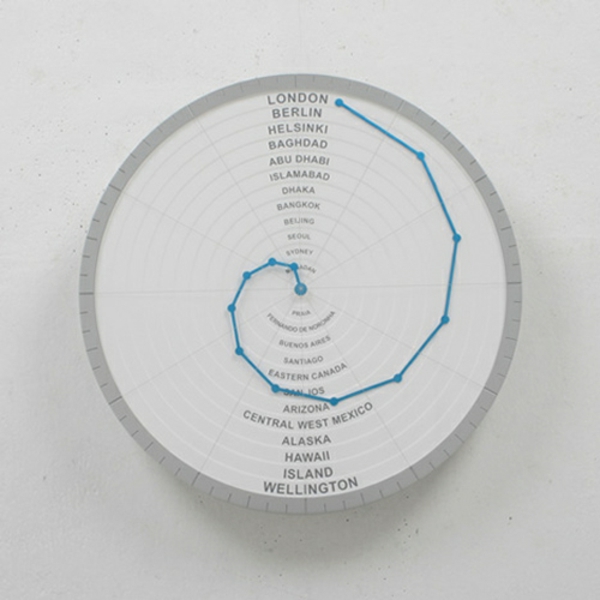Стенен часовник дизайн световен часовник
