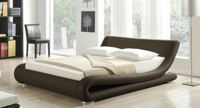 водно легло beliani softside модерен дизайн мебели спалня