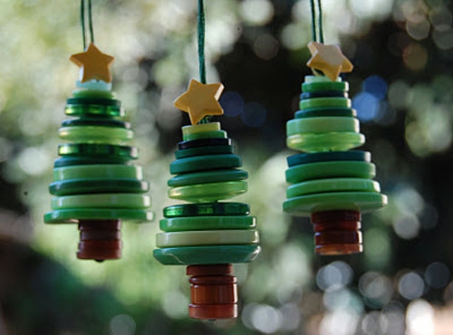 Kerst tinker hanger christbaum aus köpfen