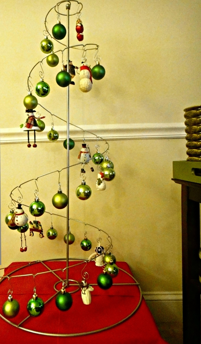 Pomul de Crăciun artificială Crăciun Pom de Crăciun de perete de perete Autocolante spirală