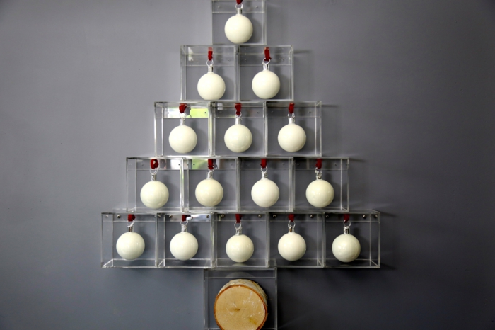 Crăciun copac artificial artificiale de Crăciun de testare de perete perete autocolant desen de la mingi