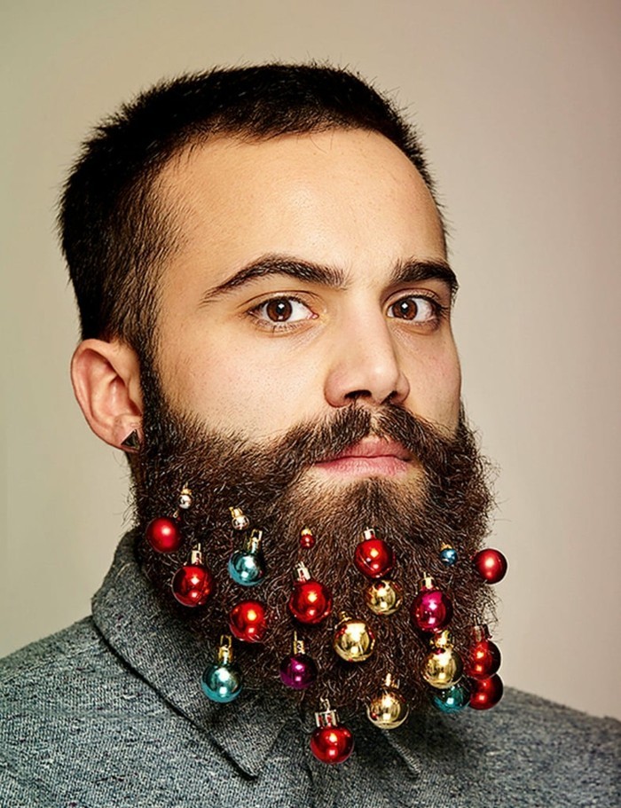 vánoční dekorace maenner hipster