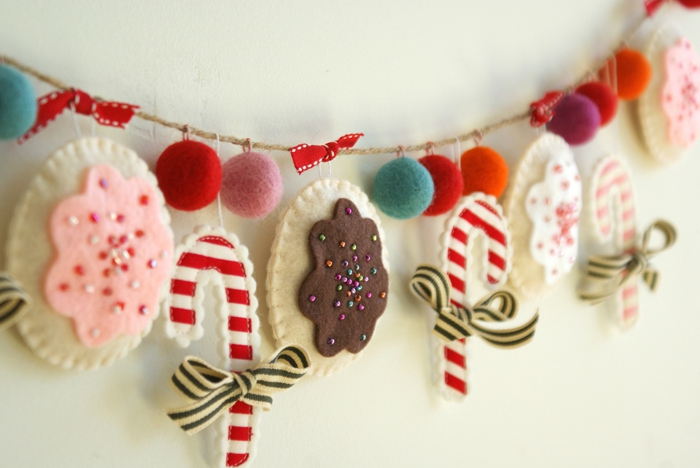 making deco garland yourself
