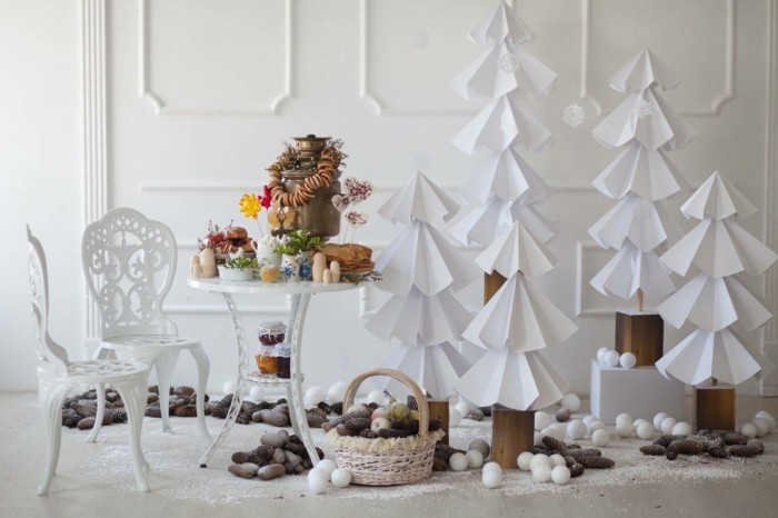 Χριστουγεννιάτικη διακόσμηση σκανδιναβικές Χριστούγεννα DIY ιδέες Χριστουγεννιάτικο δέντρο κάνοντας τον εαυτό σας