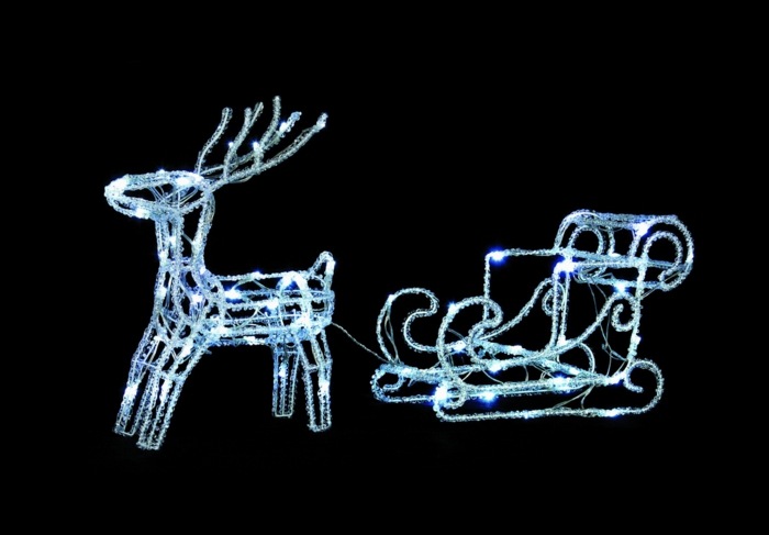 christmas decoration outside christmas decoration reindeer