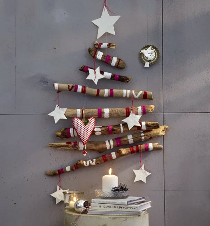 Χριστουγεννιάτικη διακόσμηση αστέρια Χριστουγεννιάτικο δέντρο driftwood αστέρια Χριστουγεννιάτικα δέντρα στολίδια