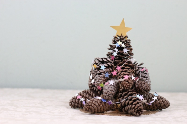 christmas decoration christmas tree cones star