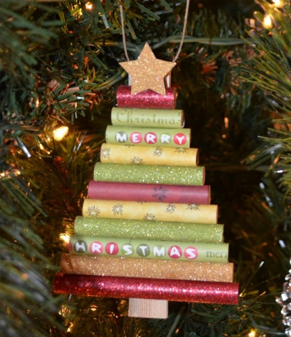 Christmas ornaments make Christmas crafts creative ideas