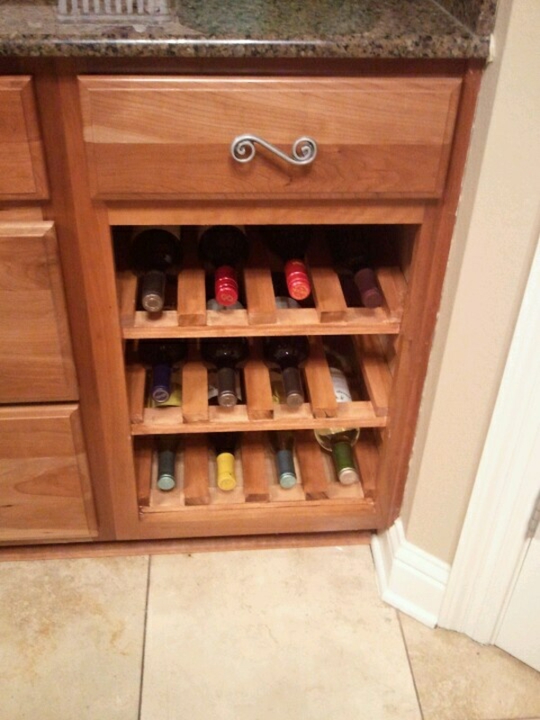 wine rack diy transform the drawers