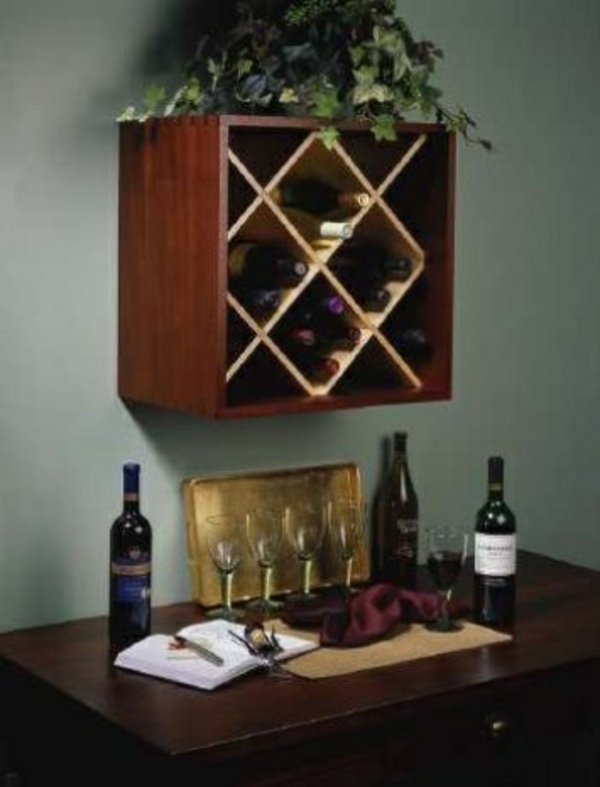 wine rack yourself build stylish wooden