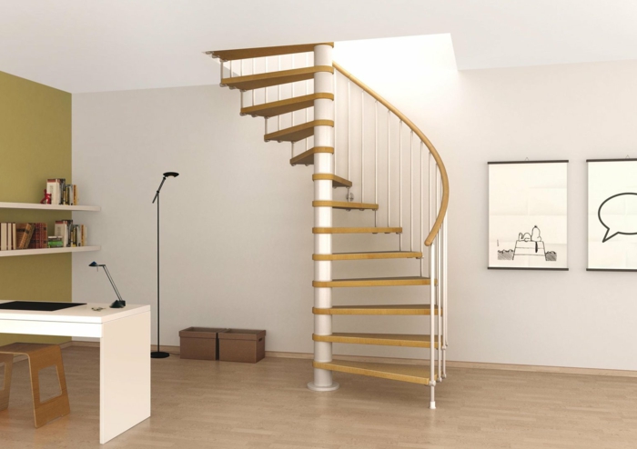 vindeltrappe design lille indvendig trappe wendeltrepe hjemsted