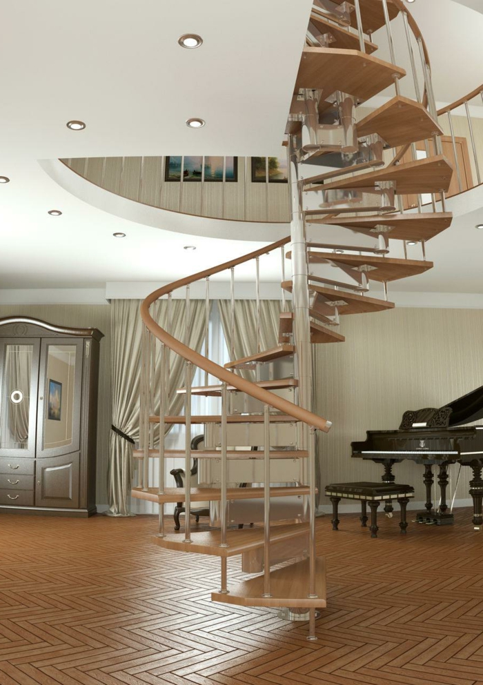 دوامة الدرج التصميم الداخلي تصميم غرفة المعيشة غرفة المعيشة البيانو